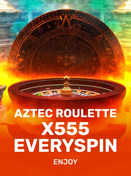 Aztec Roulette x555 EverySpin game tile
